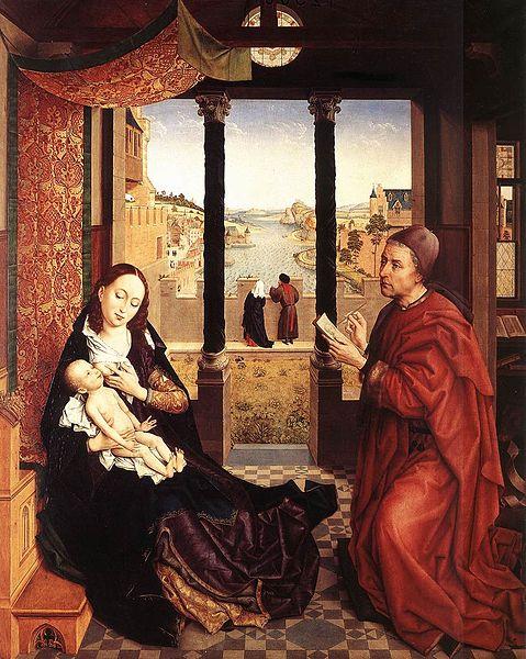 Rogier van der Weyden Portrait of the Madonna oil painting image